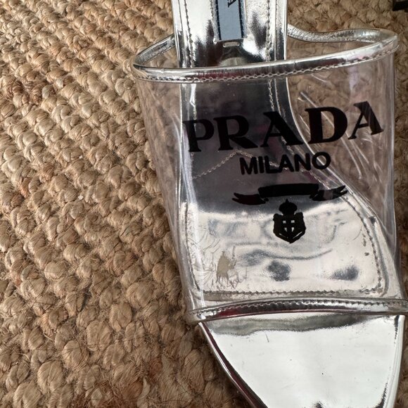 Prada Plex Logo- Heels - Picture 8 of 11